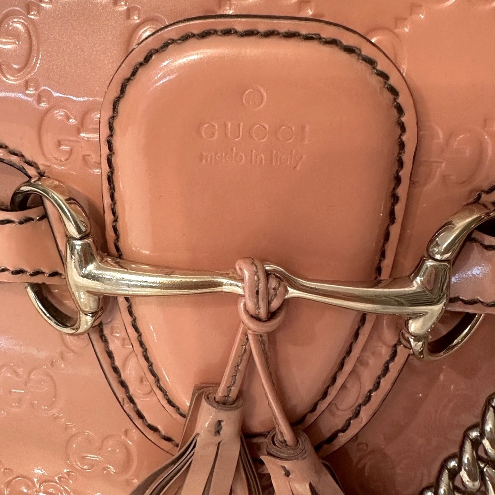 Gucci Guccisima Emily Chain Flap Shoulder Bag - Picture 4 of 13
